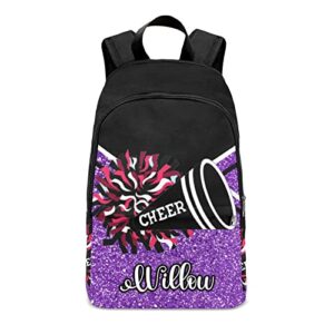 deven sport gold glitter black personalized casual backpack,custom college school travel with name daypack laptop 17 inch for boys girs one size