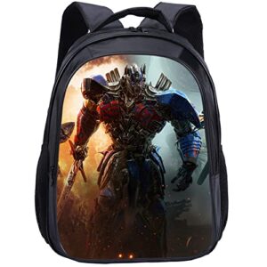 wriggy kid teen transformers school bookbag,optimus prime water proof backpack outdoor travel bag