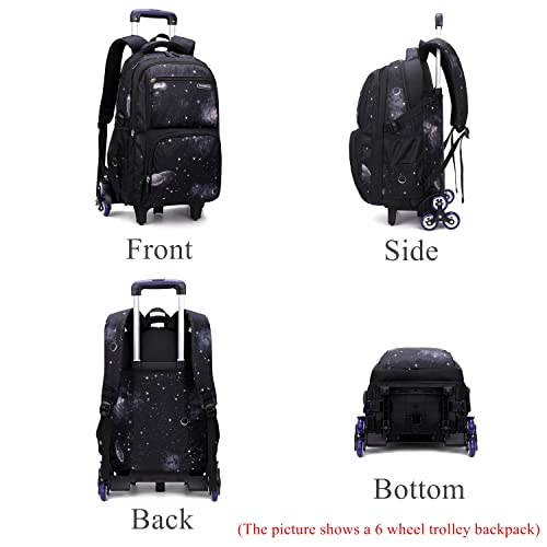 Starry Sky Kids Backpack Primary School Bookbag Elementary Students Daypack Knapsack for Teens