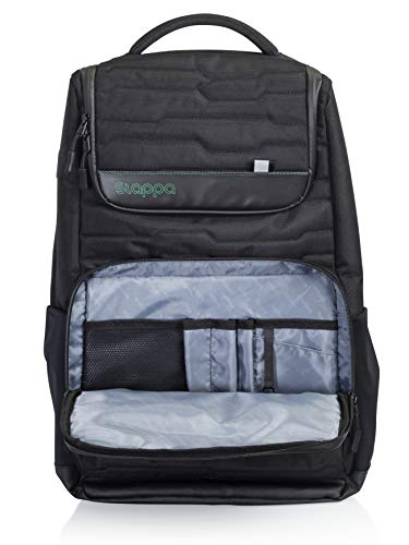 Slappa Gamma Series Gaming Laptop Backpack with Water resistant Zippers; Fits up to 15" Laptops (SL-GAMMA-LAPTOP-BP)