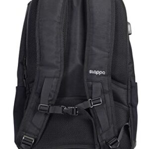 Slappa Gamma Series Gaming Laptop Backpack with Water resistant Zippers; Fits up to 15" Laptops (SL-GAMMA-LAPTOP-BP)