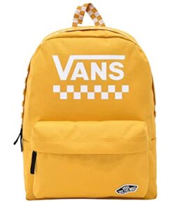 vans sporty realm plus backpack (yellow white) one size