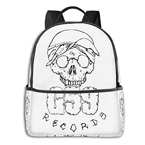 G59 Skull Logo Art - Suicideboys Merch Pullover Hoodie -£¨1£ Student School Bag School Cycling Leisure Travel Camping Outdoor Backpack