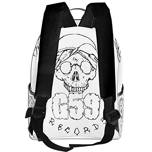 G59 Skull Logo Art - Suicideboys Merch Pullover Hoodie -£¨1£ Student School Bag School Cycling Leisure Travel Camping Outdoor Backpack