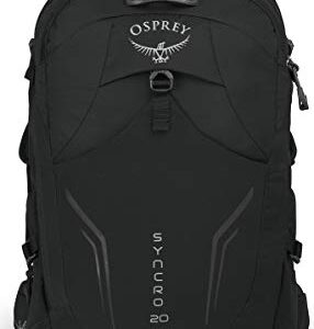 Osprey Syncro 20 Men's Bike Hydration Backpack, Black