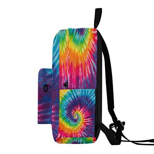 Rainbow Kids Toddler Backpack Lightweight School Book Bag for Boys Girls Tie Dye Preschool Backpack Mini Day Pack for 1th- 6th Grade Children