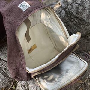 Unique deasign Himalaya Hemp Sling Backpack Hippie Backpack Festival Backpack Hiking Backpack 100% Hemp|100 VEGAN| FAIR TRADE | Handmade with Love.