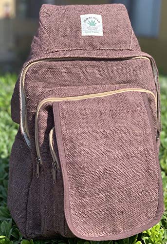 Unique deasign Himalaya Hemp Sling Backpack Hippie Backpack Festival Backpack Hiking Backpack 100% Hemp|100 VEGAN| FAIR TRADE | Handmade with Love.