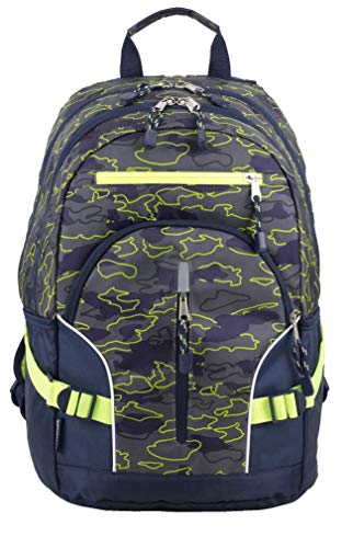 Eastsport Multi-Purpose Access School Backpack Interior Laptop Sleeve Blue