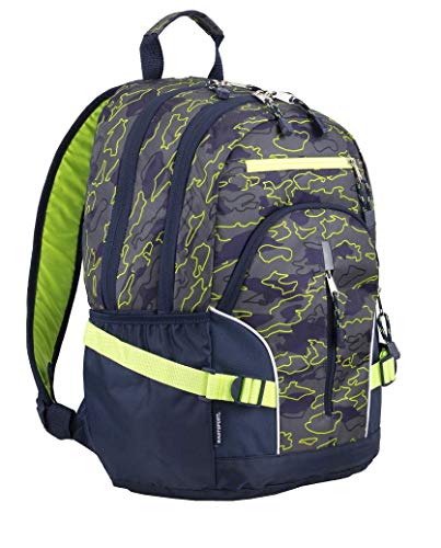 Eastsport Multi-Purpose Access School Backpack Interior Laptop Sleeve Blue