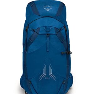 Osprey Exos 58 Men's Ultralight Backpacking Backpack, Blue Ribbon, Large/X-Large
