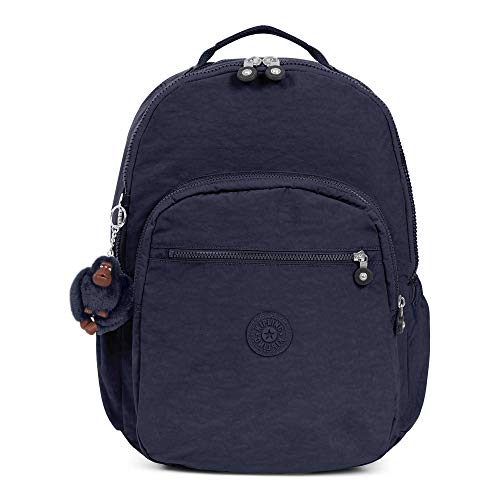 Kipling Seoul Go Extra Large Laptop Backpack True Blue Tonal