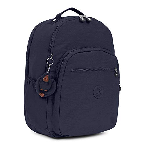 Kipling Seoul Go Extra Large Laptop Backpack True Blue Tonal