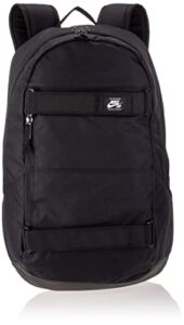 nike sb courthouse backpack (one size, black/white)