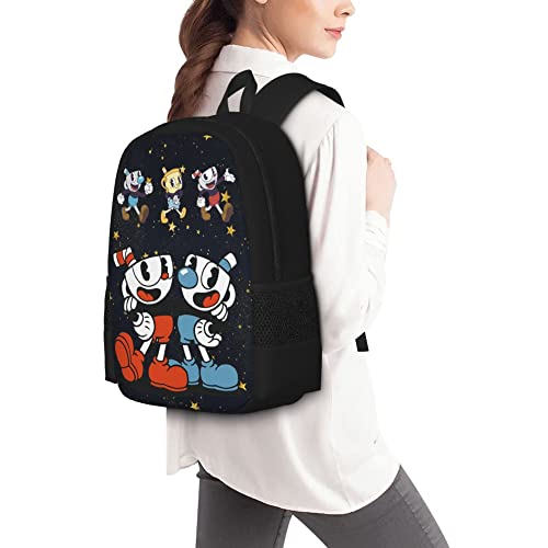 Anime Game Backpack Laptop Book Bags Waterproof Rucksack Casual Satchel For Boy & Girl