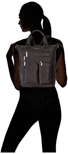 Baggallini womens Legacy 3-in-1 All set 3 in 1 Backpack, Black, One Size US