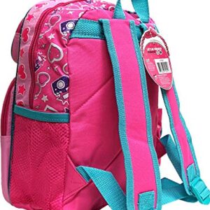 LOL 12" Small Pink Shiny Girls' School Backpack A16303