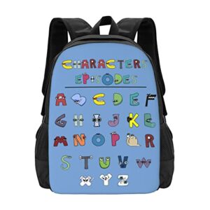 backpack for school cartoon bookbag 3d double-side large capacity lightweight travel casual daypack
