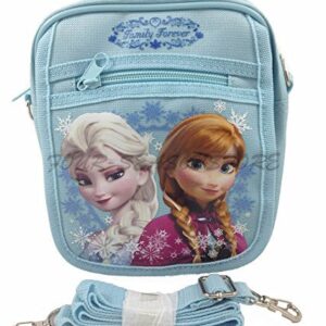 Disney Frozen Queen Elsa Camera Bag Case Little Girl Bag Handbag Licensed - Baby Blue