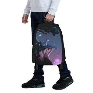 Printed Backpack Fashion Simple Customizable Casual Backpack For 15" Laptop Bags For Men And Women