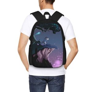 Printed Backpack Fashion Simple Customizable Casual Backpack For 15" Laptop Bags For Men And Women