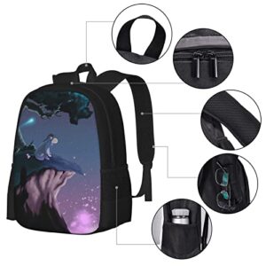 Printed Backpack Fashion Simple Customizable Casual Backpack For 15" Laptop Bags For Men And Women