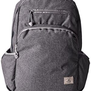 Everest Stylish Laptop Backpack, Charcoal, One Size