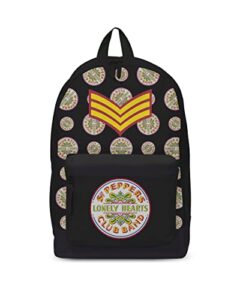 the beatles backpack, black, height 45cm, width 30cm, depth 15cm
