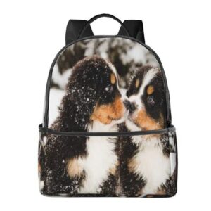 dog baby school cute bookbag backpacks for men women book bag travel hiking camping work