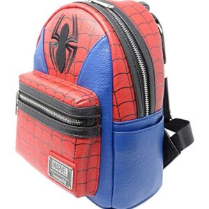 Loungefly Marvel Spiderman Spider Man Suit Mini Faux Leather Backpack