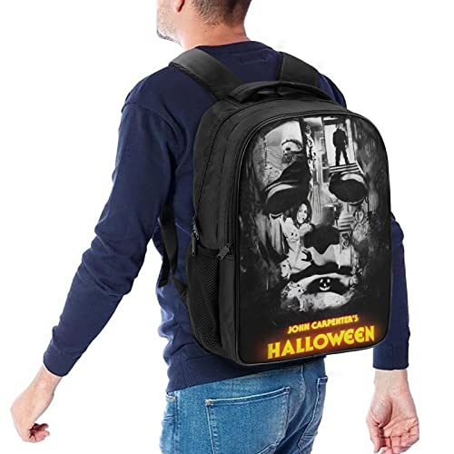 Fashion 16 Inch Backpack Halloween Michael Myers Rucksack Daypack Backpacks Bookbag Bag Daypack for Boys Girls