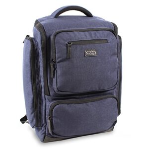 j world new york novel laptop backpack, navy, one size