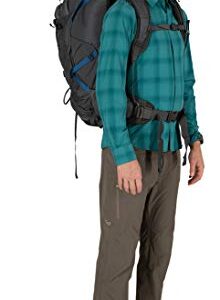 Osprey Aether Plus 70 Men's Backpacking Backpack Eclipse Grey, Large/X-Large