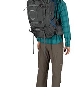 Osprey Aether Plus 70 Men's Backpacking Backpack Eclipse Grey, Large/X-Large