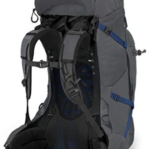 Osprey Aether Plus 70 Men's Backpacking Backpack Eclipse Grey, Large/X-Large