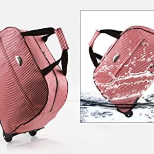 Rolling Backpack, Waterproof Wheeled Backpack, Carry-on Trolley Suitcase Business Backpack with Wheels, Fit 15 inch Notebook