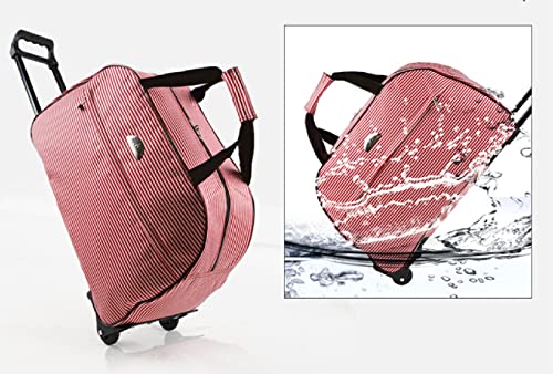 Rolling Backpack, Waterproof Wheeled Backpack, Carry-on Trolley Suitcase Business Backpack with Wheels, Fit 15 inch Notebook