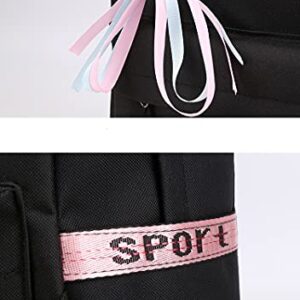 COSABZ Anime Komi Cant Communicate Komi Shouko Backpack Komi San Excited Cosplay Ribbon Backpack (4)