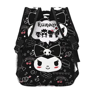CASASO Anime Kawaii Backpack For Girls Women Cartoon Backpacks Lovely Bookbag Lightweight Cute Travel Backpack Gifts