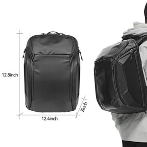 TAJEZZO Laptop Backpack Fit 15.6 Inch Notebook with USB Charging Port Durable 20L Travel Backpack Business Daypack