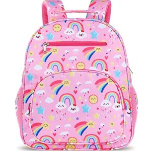 ouryec backpack for girls kids,toddler preschool bookbag school backpack for kindergarten elementary,ideal girls classic school backpack(15″ tall)