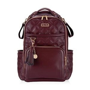 itzy ritzy backpack, monarch, large