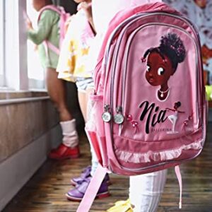 Nia Ballerina Rucksack | Black Ballerina Bag | Ballet Gifts for Girls | Black Toys