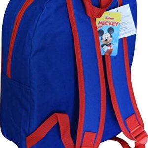 Mickey Mouse 15" Backpack (Royal Blue-Red)