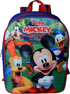 mickey mouse 15″ backpack (royal blue-red)