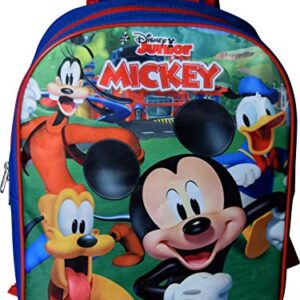 Mickey Mouse 15" Backpack (Royal Blue-Red)