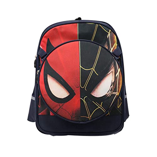 FENGJINRUHUA Cute Role Play Cartoon Spider Man Elementary School Bag Kids Comic Boys Girls Backpack