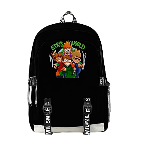 Eddsworld Merch Backpack Teen Backpack Three Piece Travel Backpack (Backpack 1)