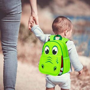 AGSDON Toddler Backpack Leash, 9.5" Safety Harness Dinosaur Bag - Removable Tether