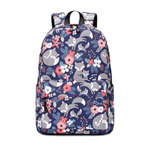 wadirum women leisure backpack purse college school backpack for girl fox
